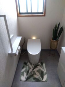 上質な一体型トイレで叶える、上質ナチュラル空間