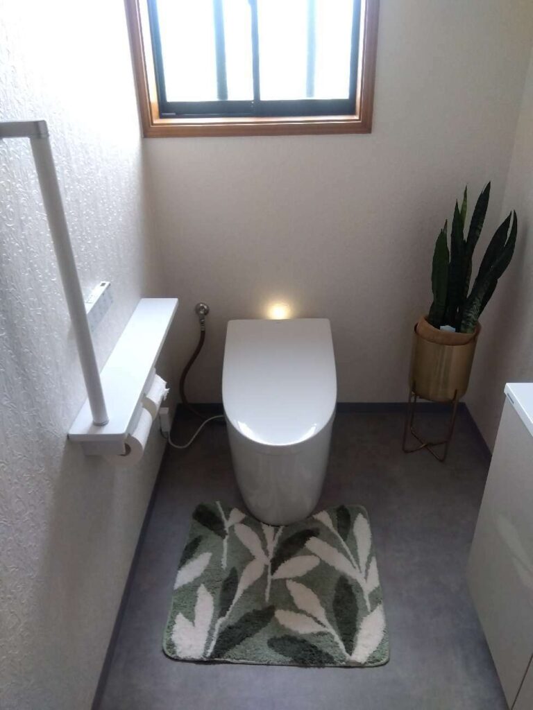 上質な一体型トイレで叶える、上質ナチュラル空間