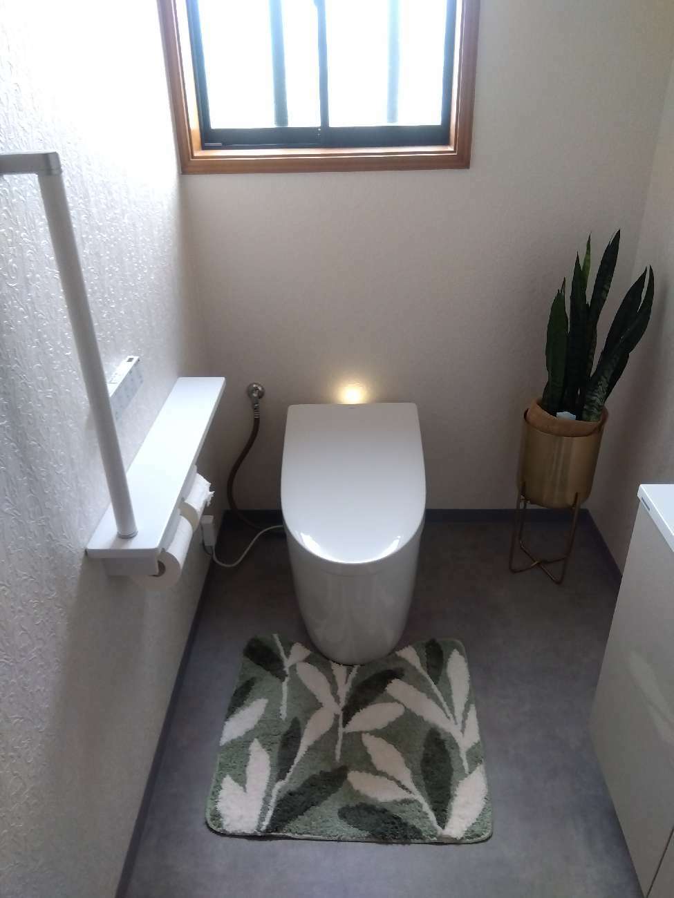 上質な一体型トイレで叶える、上質ナチュラル空間
